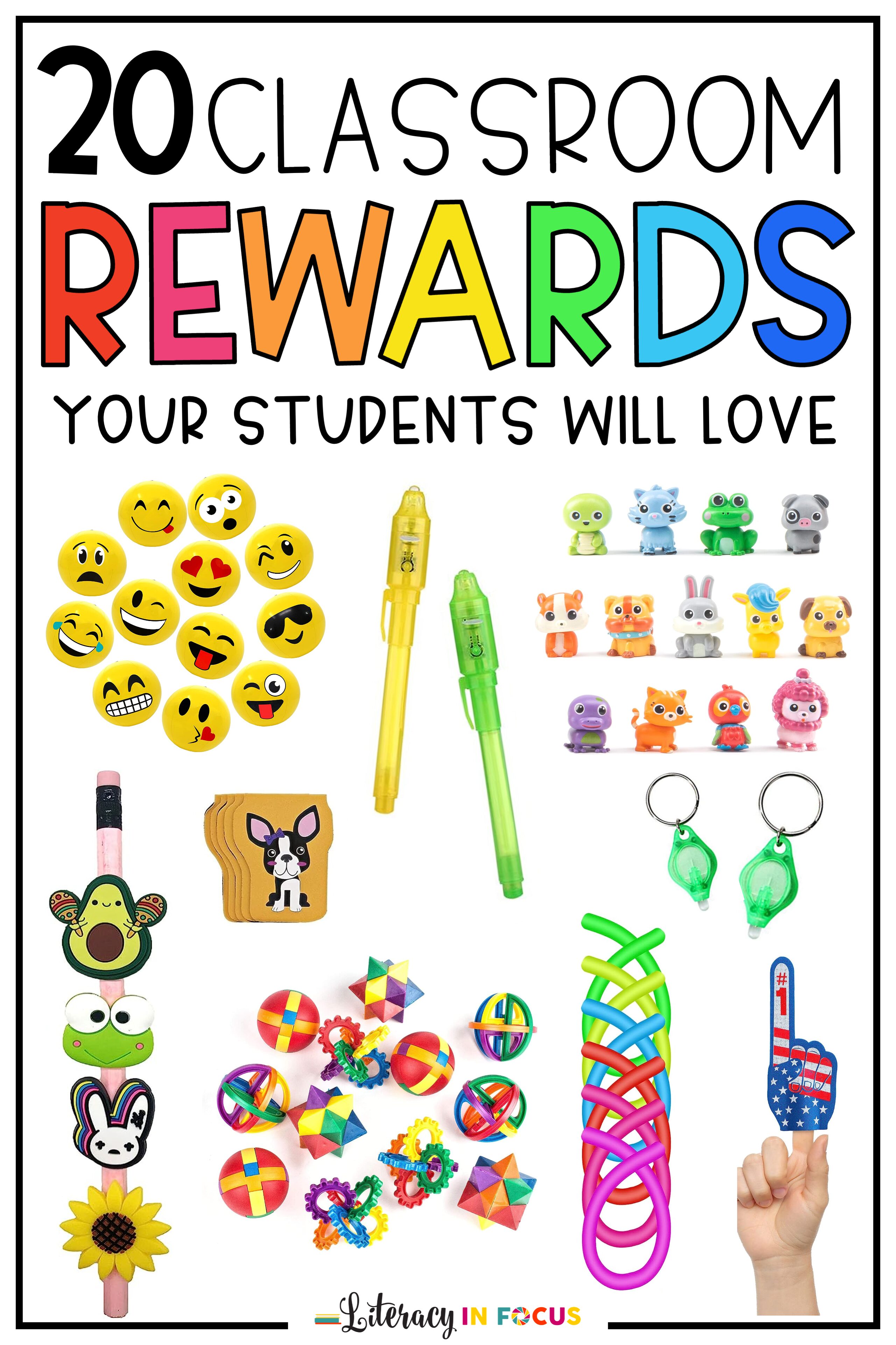20 Classroom Rewards Your Students Will Love - Literacy In Focus